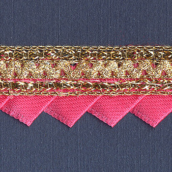 Galón   fucsia  /oro-890281---22